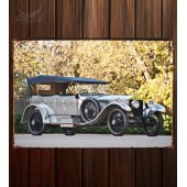 Металлическая табличка Rolls-Royce Silver Ghost 40 50 Torpedo Phaeton